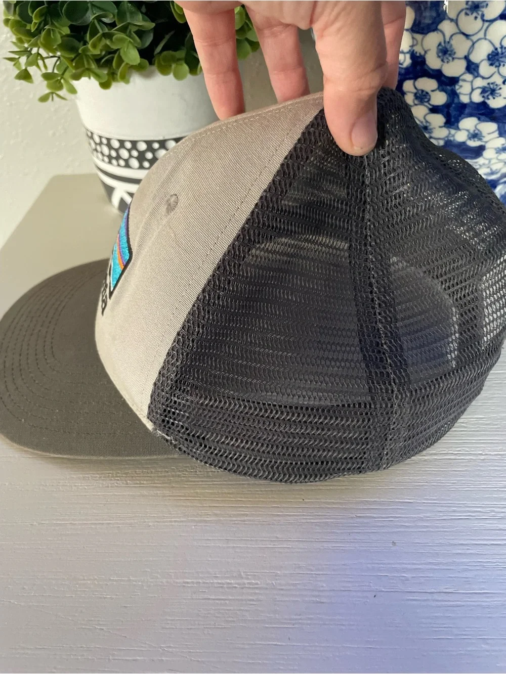 Patagonia Fitz Roy Horizons Trucker Hat  Mesh Snapback Mountain Outdoor Cap
